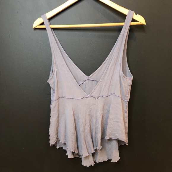 Free People Lavender Top - Picture 2 of 6